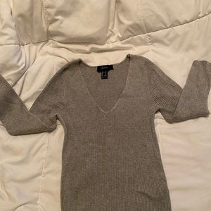 Gray Forever 21 top